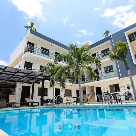 Stone Aparments Hotel Bacalar Exterior foto